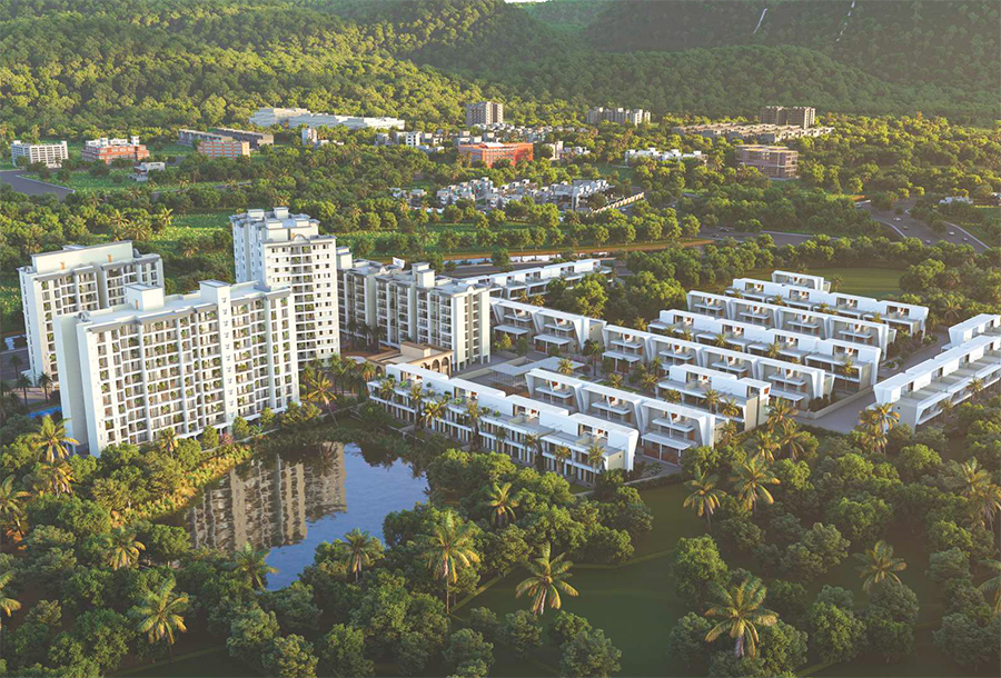 Scenic view of Anant Serene Park